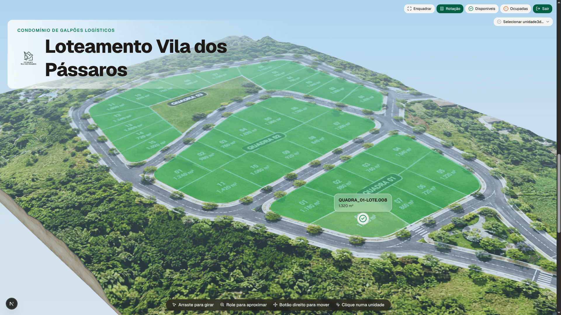 Loteamento Vila dos Pássaros